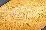 Silicone Texture Plate - Baroque 3 rows