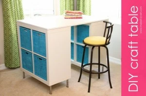 Counter Height Craft Table