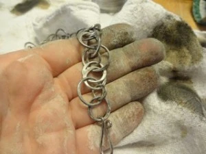 Polishing Silver, photo by Elaine Luther