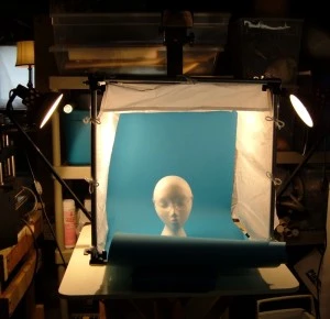 Copystand Lighting Set up for Jewelry